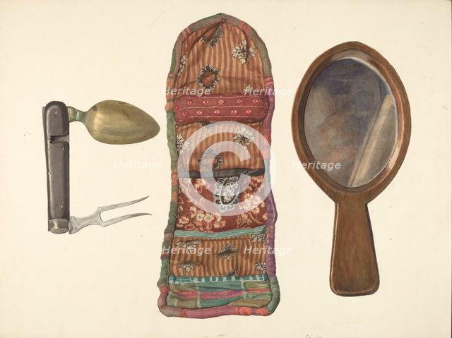 Army Kit, c. 1942. Creator: Carl Buergerniss.