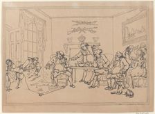 Army, November 5, 1787., November 5, 1787. Creator: Thomas Rowlandson