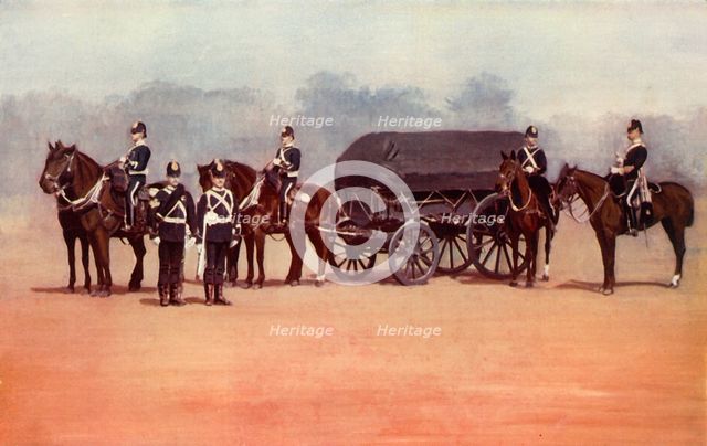 'Army Service Corps', 1900. Creator: Gregory & Co.