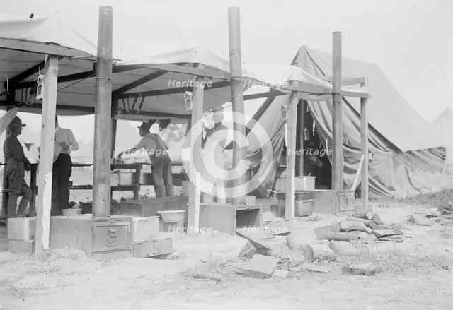 Army Stoves - Gettysburg, 1913. Creator: Bain News Service.