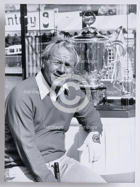 Arnold Palmer, American golfer, c1970s. Artist: Unknown