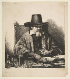 Arnold Tholinx, Inspector (reverse copy).n.d. Creator: Unknown