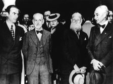 Arno Breker, German sculptor, on a visit to Paris, May 1942