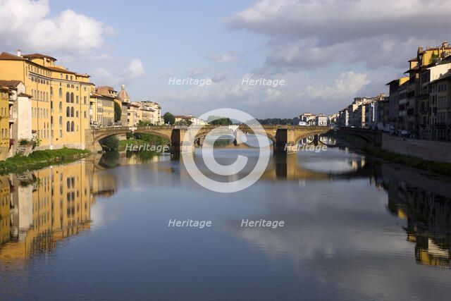 Arno River, Florence, Italy. Artist: Samuel Magal