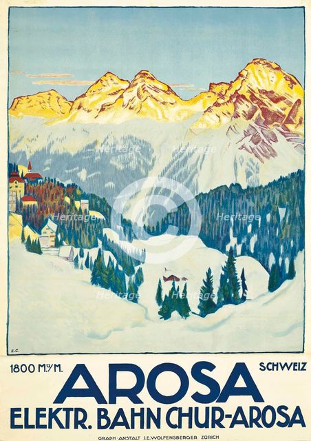 Arosa, 1915.