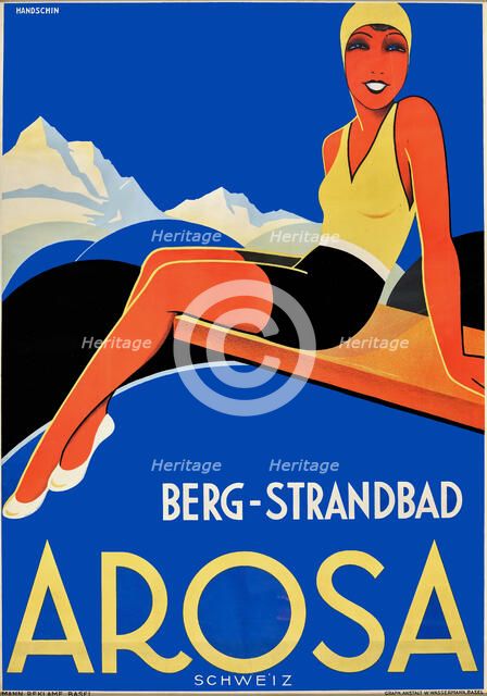 Arosa, 1933. Creator: Handschin; Johannes (1899-1948).