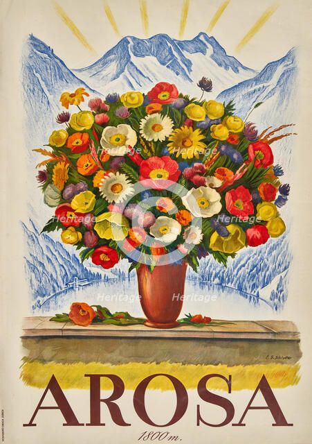 Arosa, 1936. Creator: Schlatter; Ernst Emil (1883-1954).