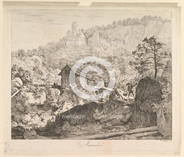 Around Muckendorf, 1818. Creator: Johann Christian Erhard.