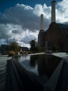 Around Battersea Power Station, London, UK, Oct 2021. Creator: Ethel Davies