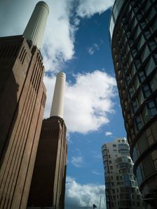 Around Battersea Power Station, London, UK, Oct 2021. Creator: Ethel Davies