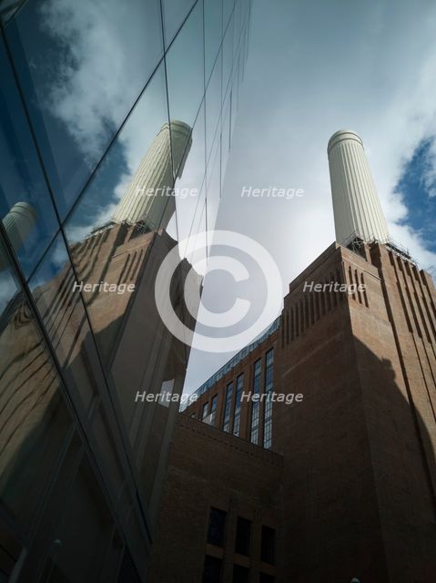 Around Battersea Power Station, London, UK, Oct 2021. Creator: Ethel Davies.