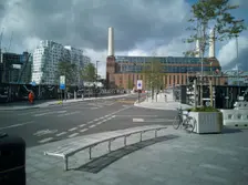 Around Battersea Power Station, London, UK, Oct 2021. Creator: Ethel Davies