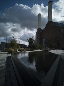 Around Battersea Power Station, London, UK, Oct 2021. Creator: Ethel Davies