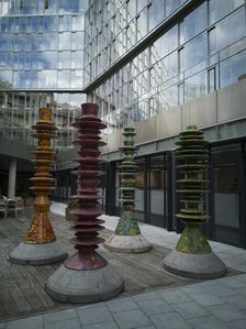 Around Battersea Power Station, London, UK, Oct 2021. Creator: Ethel Davies