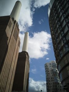 Around Battersea Power Station, London, UK, Oct 2021. Creator: Ethel Davies