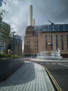 Around Battersea Power Station, London, UK, Oct 2021. Creator: Ethel Davies