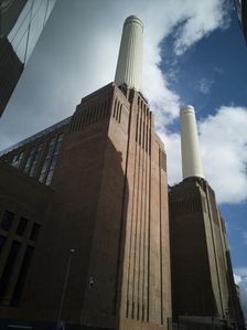 Around Battersea Power Station, London, UK, Oct 2021. Creator: Ethel Davies