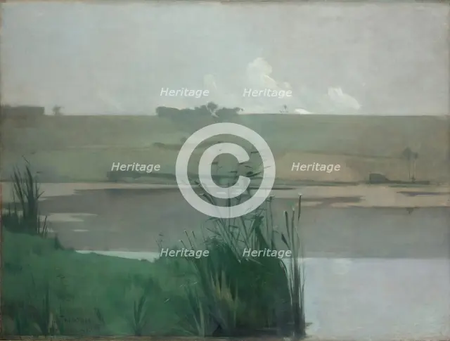 Arques-la-Bataille, 1885. Creator: John Henry Twachtman.