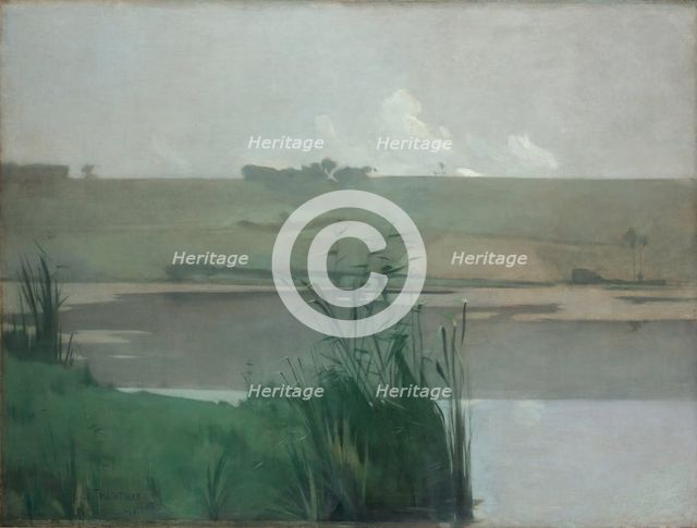 Arques-la-Bataille, 1885. Creator: John Henry Twachtman.