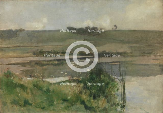 Arques-la-Bataille, ca. 1884. Creator: John Henry Twachtman.