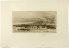 Arran, plate fourteen from the Clyde Set, 1889. Creator: David Young Cameron