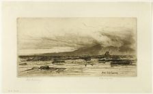 Arran, plate fourteen from the Clyde Set, 1889. Creator: David Young Cameron