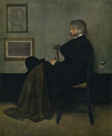 Arrangement in Grey and Black, No.2: Thomas Carlyle c1872. Artist: James Abbott McNeill Whistler