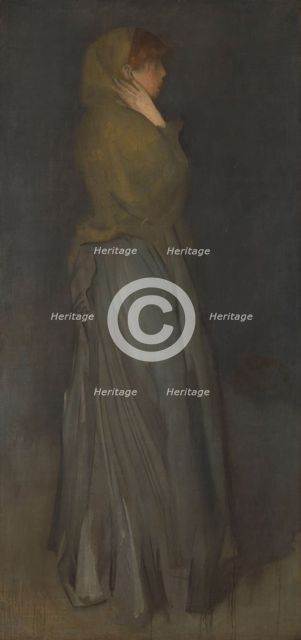 ‘Arrangement in Yellow and Gray’: Effie Deans, c.1876-c.1878. Creator: James Abbott McNeill Whistler.
