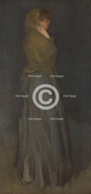 ‘Arrangement in Yellow and Gray’: Effie Deans, c.1876-c.1878. Creator: James Abbott McNeill Whistler.