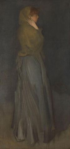 Arrangement in Yellow and Gray’: Effie Deans, c.1876-c.1878. Creator: James Abbott McNeill Whistler