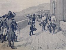Arranging for Masséna's Capitulation at Cornigliano, Near Genoa 1896