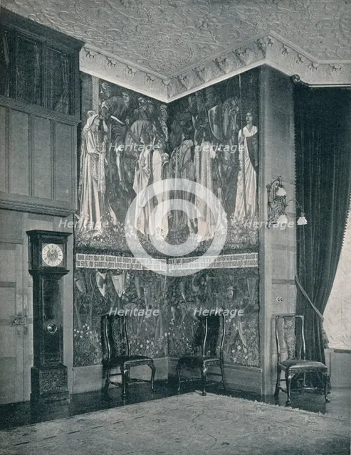 'Arras Tapestry at Stanmore Hall', 1898-9. Artist: Unknown.