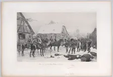 Arrest of an Ambulance Corps, 1881. Creator: George Barrie