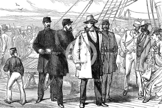 Arrest of Charles O'Connell, (late 19th century). Artist: Unknown