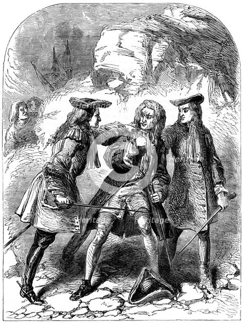 'Arrest of Sir John Fenwick', 1696 (late 19th century). Artist: Unknown