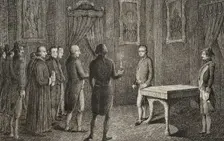 Arrest of the Prince of Asturias, The El Escorial Conspiracy, 1807, (1851). Creator: Unknown