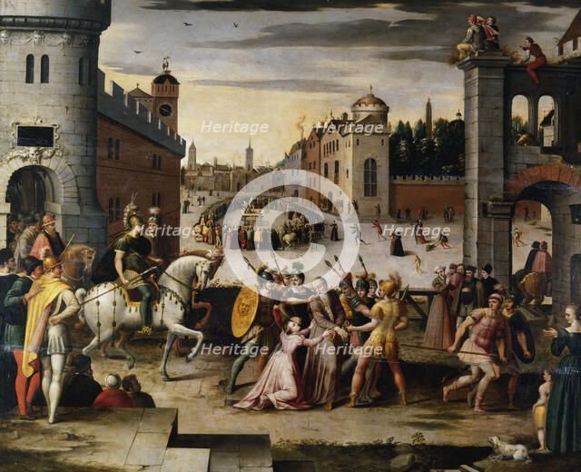 'Arrest and Execution of Thomas More Chancellor to Henry VIII of England' c1541-1599. Artist: Antoine Caron