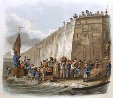 Arrival at Calais 1816