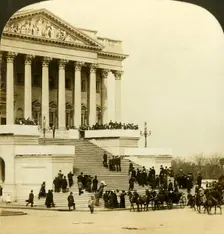 Arrival at Capitol...Inauguaration of Roosevelt, Washington 1905. Creator: HC White