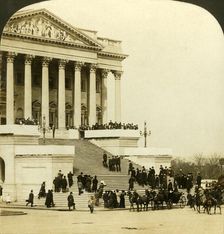 Arrival at Capitol...Inauguaration of Roosevelt, Washington 1905. Creator: HC White