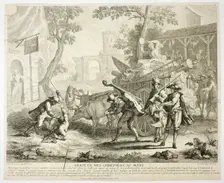 Arrival of the Comedians, n.d. Creator: Jean-Baptiste Oudry