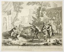Arrival of the Comedians, n.d. Creator: Jean-Baptiste Oudry