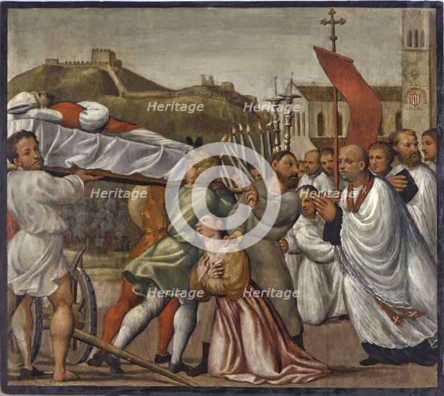 Arrival of the Body of Saint Titian of Oderzo into Oderzo, 1534.