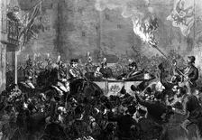 Arrival of the Emperor of Russia at Windsor, 1874. Creator: Unknown