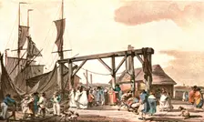 Arrival of the Hoy at Margate 1808, (c1900). Creator: Unknown