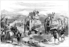 Arrival of the Prince of Wales at Jummoo, Cashmere 1876