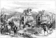Arrival of the Prince of Wales at Jummoo, Cashmere 1876