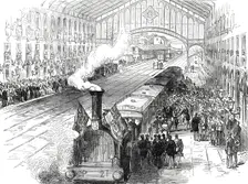 Arrival of the Prince of Wales at Lisbon, 1876. Creator: Unknown