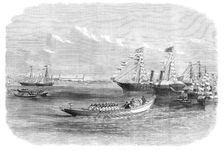 Arrival of the Prince and Princess of Wales at Constantinople, 1869. Creator: Unknown