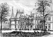 Arrival of the Queen at Waddesdon Manor, 1890. Creator: Unknown